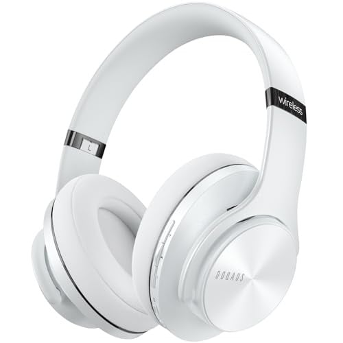 DOQAUS Bluetooth Headphones Over Ear 90H Playtime Deal