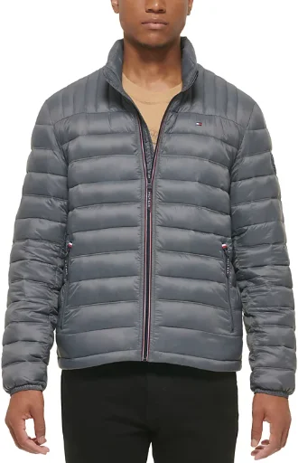 Tommy Hilfiger Men's Packable Quilted Puffer Jacket Deal
