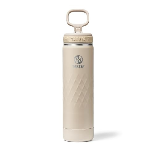 Takeya Sport 22 oz Triple-Insulated Stainless Steel Water Bottle