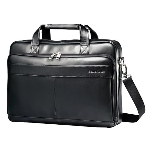 Samsonite Leather Slim Briefcase 16 Inch Deal