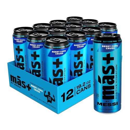 Más+ By Messi Sports & Hydration Drink 12-Pack 19.2-Oz