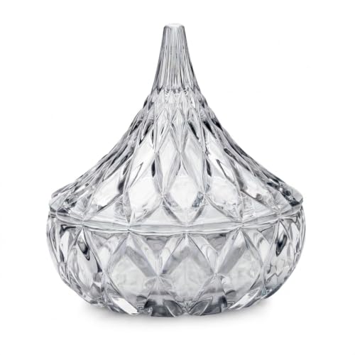 Godinger Hershey Kiss Shaped Crystal Glass Candy Dish Deal
