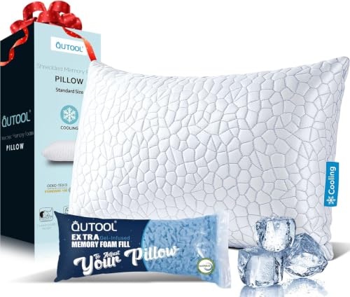 Qutool Cooling Shredded Memory Foam Pillow Deal