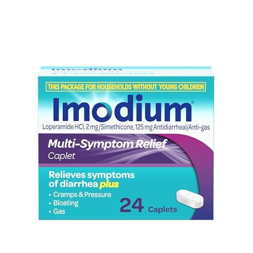 Imodium Multi-Symptom Relief Caplets 24 Count Deal