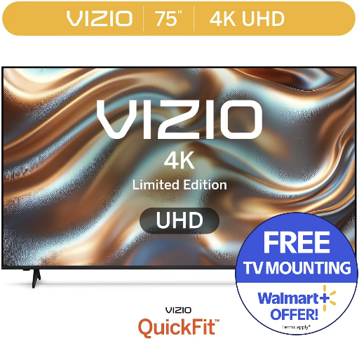 VIZIO 75" 4K UHD LED HDR Smart TV