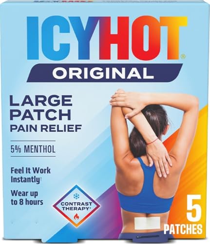 Icy Hot Original Large Pain Relief Patches 5-Count Deal