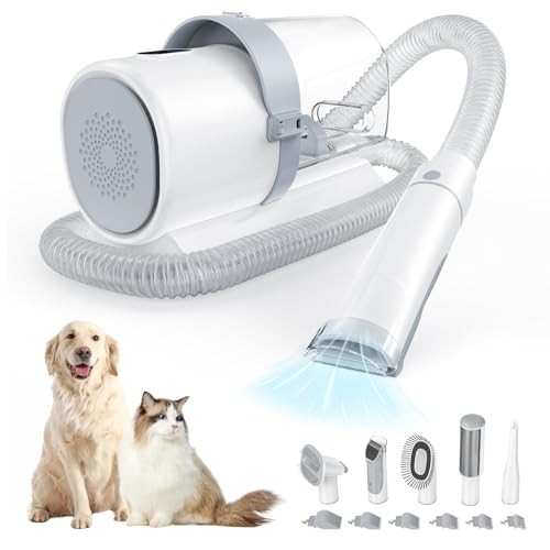 Sweetcrispy Pet Grooming Vacuum Kit