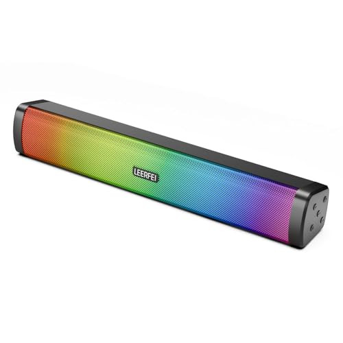 All-in-One Portable Sound Bar with Dynamic LED Lights