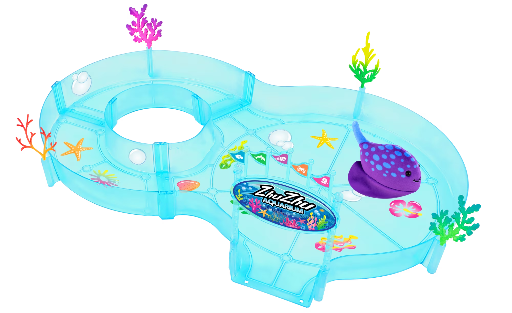 Zhu Zhu Pets Aquarium Starter Toy Set w/ Herman The Stingray