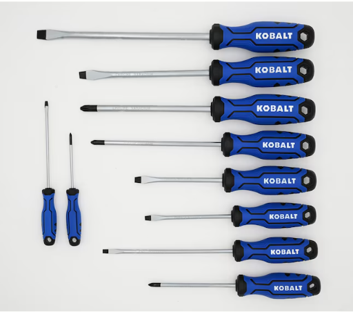 Kobalt 10-Piece Magnetic Screwdriver Set