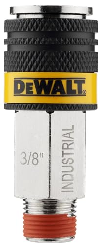 DEWALT 3/8-Inch Body Industrial Air Coupler with 3/8-Inch MNPT Deal