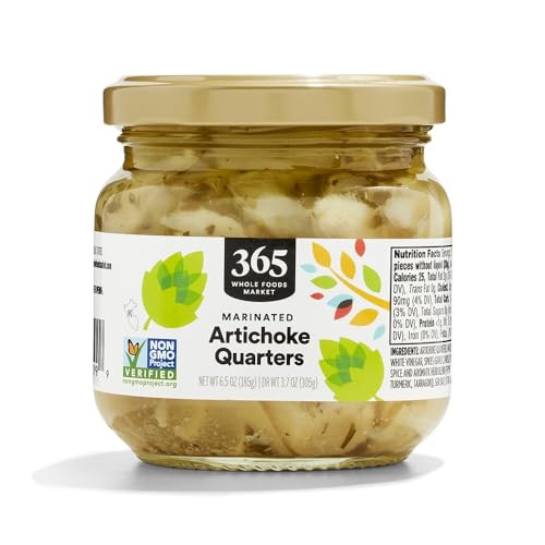 365 by Whole Foods Market Marinated Artichoke Quarters 6.5-Oz