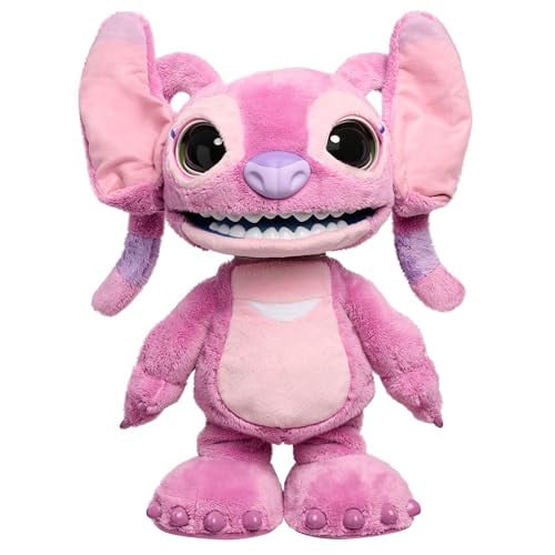 Just Play Disney Stitch Ultimate Angel Interactive Plush Toy w/ 100+ Sounds & Reactions Deal