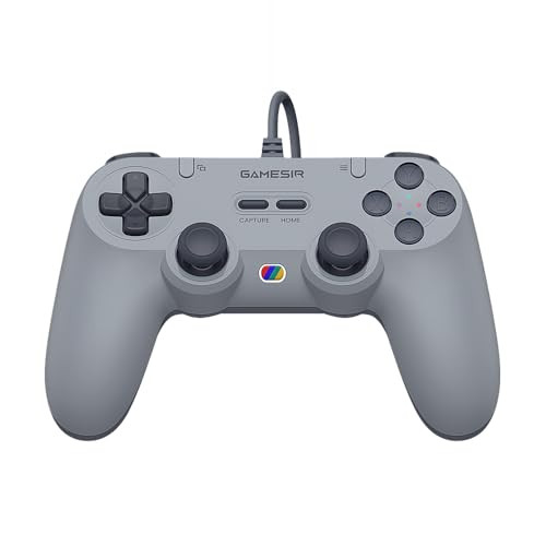 GameSir Tegenaria Lite Wired Game Controller for Switch, Android, iOS, PC (Gray)
