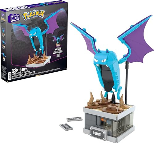 313-Piece Mega Pokémon Action Figure Building Set: Golbat