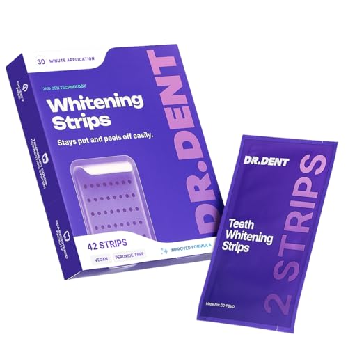 DRDENT Purple Teeth Whitening Strips Deal