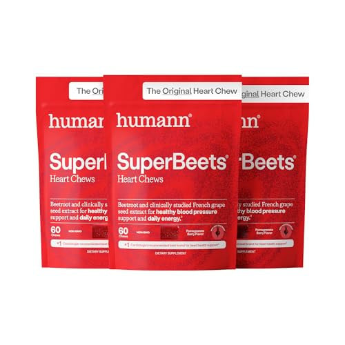 Humann SuperBeets Heart Chews 180 Count Deal