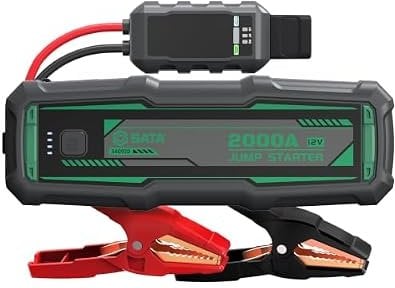 SATA 2000A 88.8Wh Jump Starter for 12V Vehicle Batteries Deal