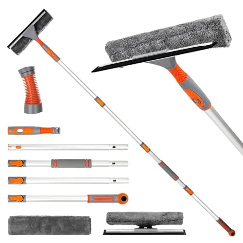Lomida 62" 2-in-1 Window Squeegee Cleaning Kit Deal