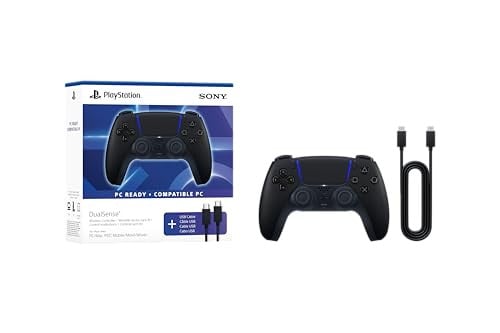 PlayStation DualSense Wireless Controller Midnight Black + USB Cable for PC Deal