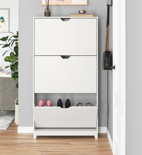 Mainstays 3-Tier Shoe Storage Cabinet