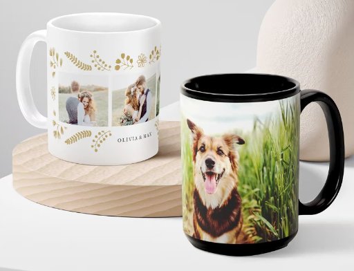Custom Photo Mugs