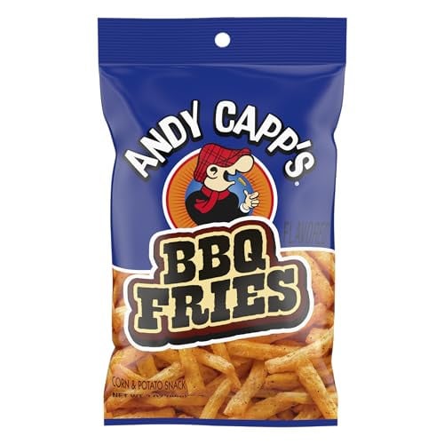 Andy Capp's BBQ Fries Snacks 12-Pack