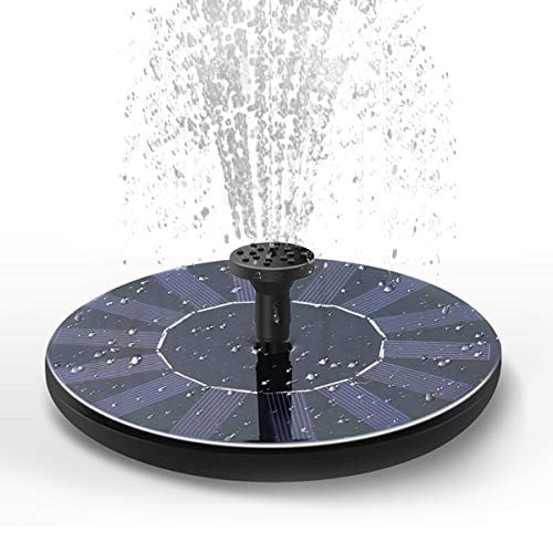 DDcafor Solar Fountain Water Pump Black Deal
