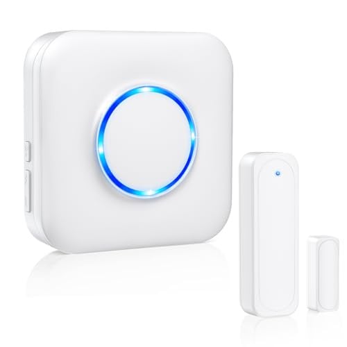 Satisure Wireless Door Open Contact Sensor Alarm Chime with 600-Ft Range Deal