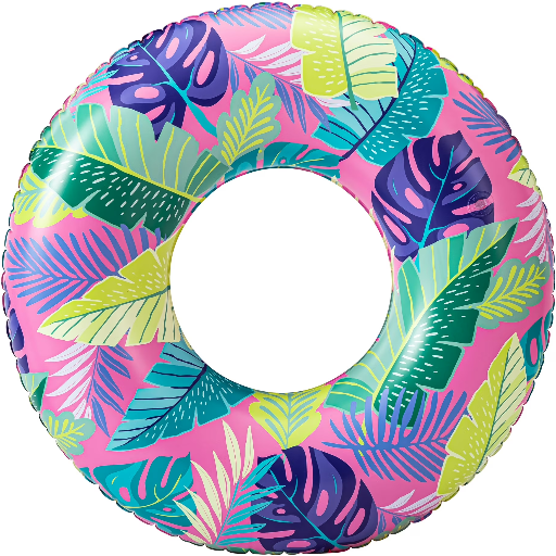 Bluescape Inflatable Swim Tube Pool Float for Kids & Adults