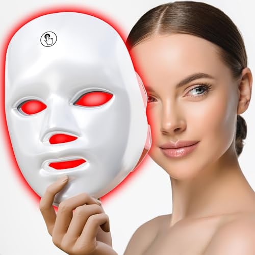 Gelpal 7-1 Colors Red Light Therapy LED Facial Skin Care Mask Deal