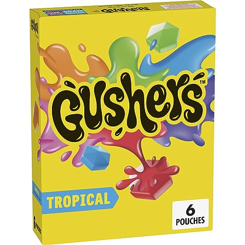 Gushers Tropical Fruit Flavored Snacks 6-Count Deal