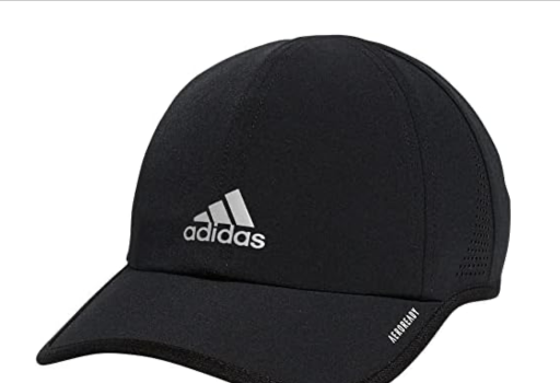 adidas Women's Superlite 2 Relaxed Adjustable Performance Cap (Black/White)