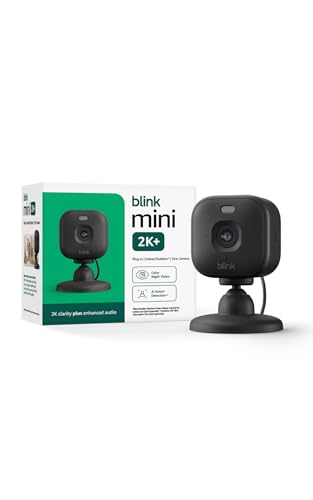 Blink Mini 2K+ Indoor Security Camera 2-Pack