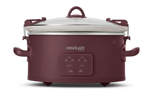 6-Qt Crock-Pot Cook & Carry Programmable Ceramic Slow Cooker