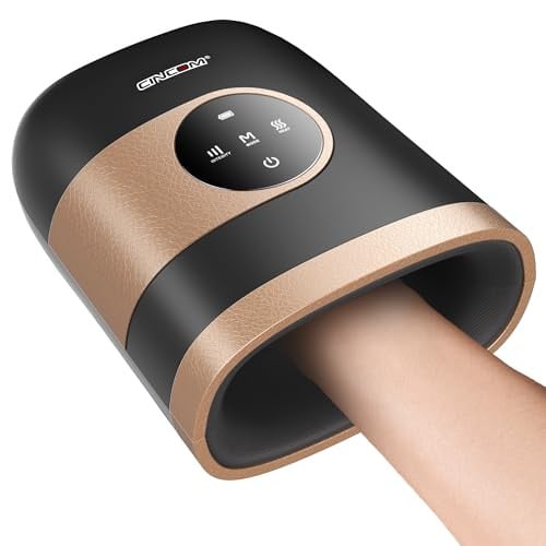 CINCOM Rechargeable Cordless Hand Massager with Heat, Air Compression & Various Massage Modes Deal