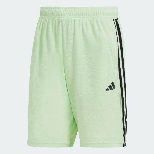 Adidas Men's Train Essentials Piqué 3-Stripes Training Shorts
