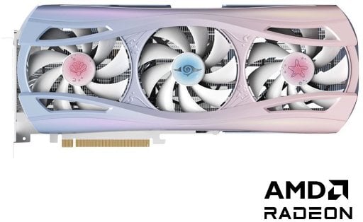 Yeston AMD Radeon RX 9070 XT Sakura Atlantis Overclocked Triple Fan 16GB GDDR6 Graphics Card (In-Store Deal)