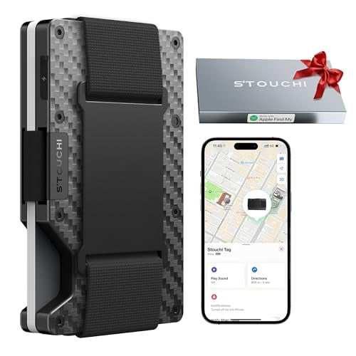 Stouchi Find My Trackable RFID-Blocking Wallet