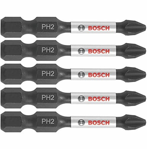 BOSCH ITPH22B 10-Pack 2 In. Phillips #2 Impact Tough Screwdriving Power Bits Deal