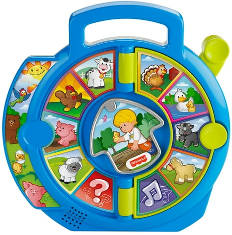 Fisher-Price Little People World of Animals See ‘n Say Toddler Musical Learning Toy
