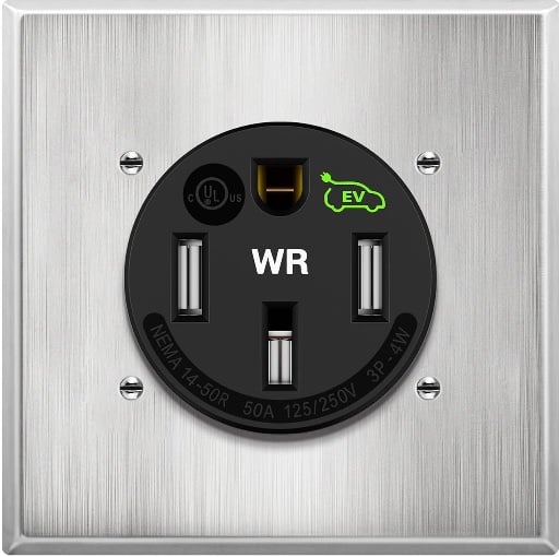 Extra Heavy Duty Weather-Resistant EV Charging Outlet Deal