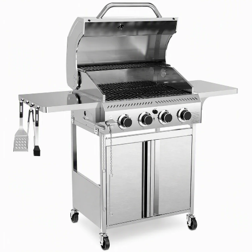Wayfair Stainless Steel Four Burner Commercial Bbq Grill 32000BTU Deal