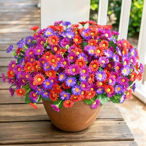 Realistic Artificial Flowers 4-Pack Deal