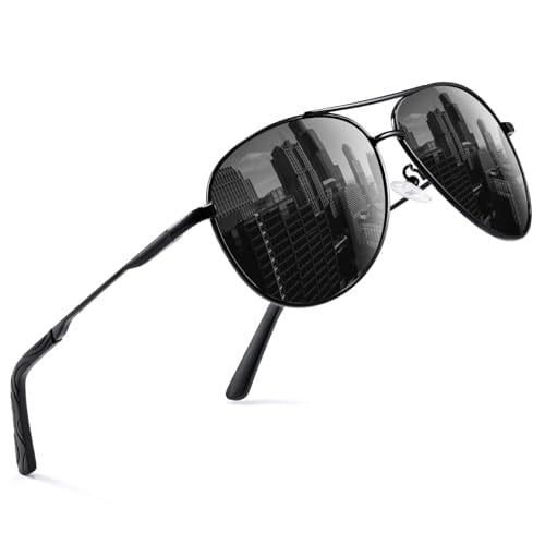 PHIKTTU Polarized Aviator Sunglasses for Men Women UV400 Protection Deal
