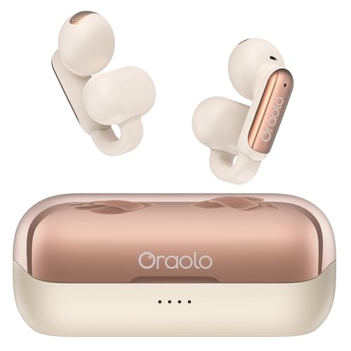 Oraolo Bluetooth Earbuds with Bluetooth 6.0, ENC, and IPX5 Waterproof
