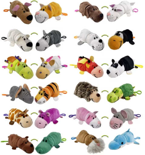 5" FlipaZoo 2-in-1 Plush Toy w/ Clip Deal