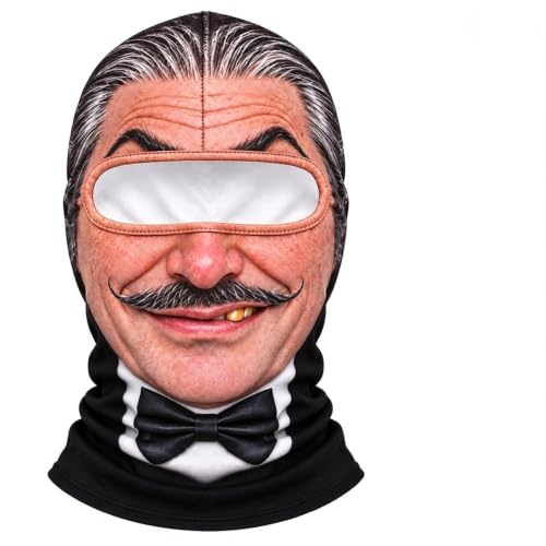 Novelty Mask 3D Printed Balaclava