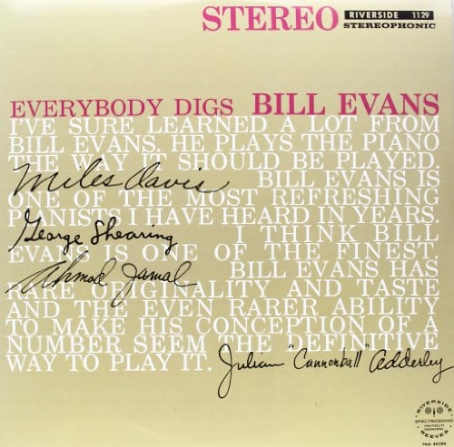 Bill Evans: Everybody Digs Bill Evans (Vinyl w/ AutoRip MP3)