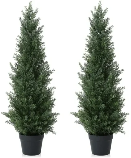 2-Pack 3' Artificial Cedar Trees